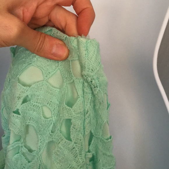 NWT Gorgeous mint green lace dress - Picture 10 of 10